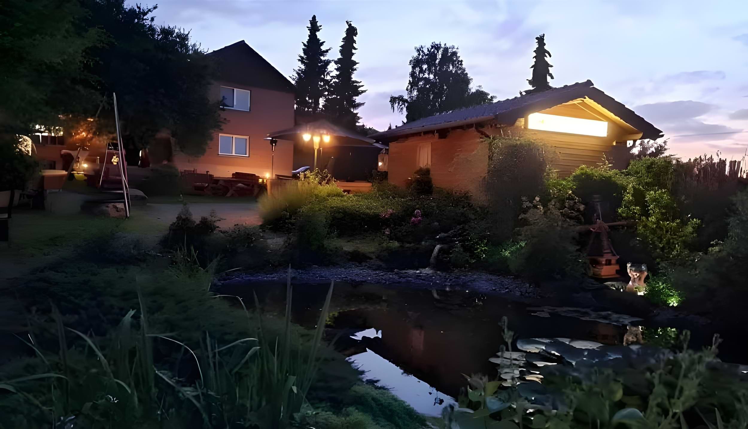 Der Garten von Hotel & Pension Haus Dewenter | Lichtenau