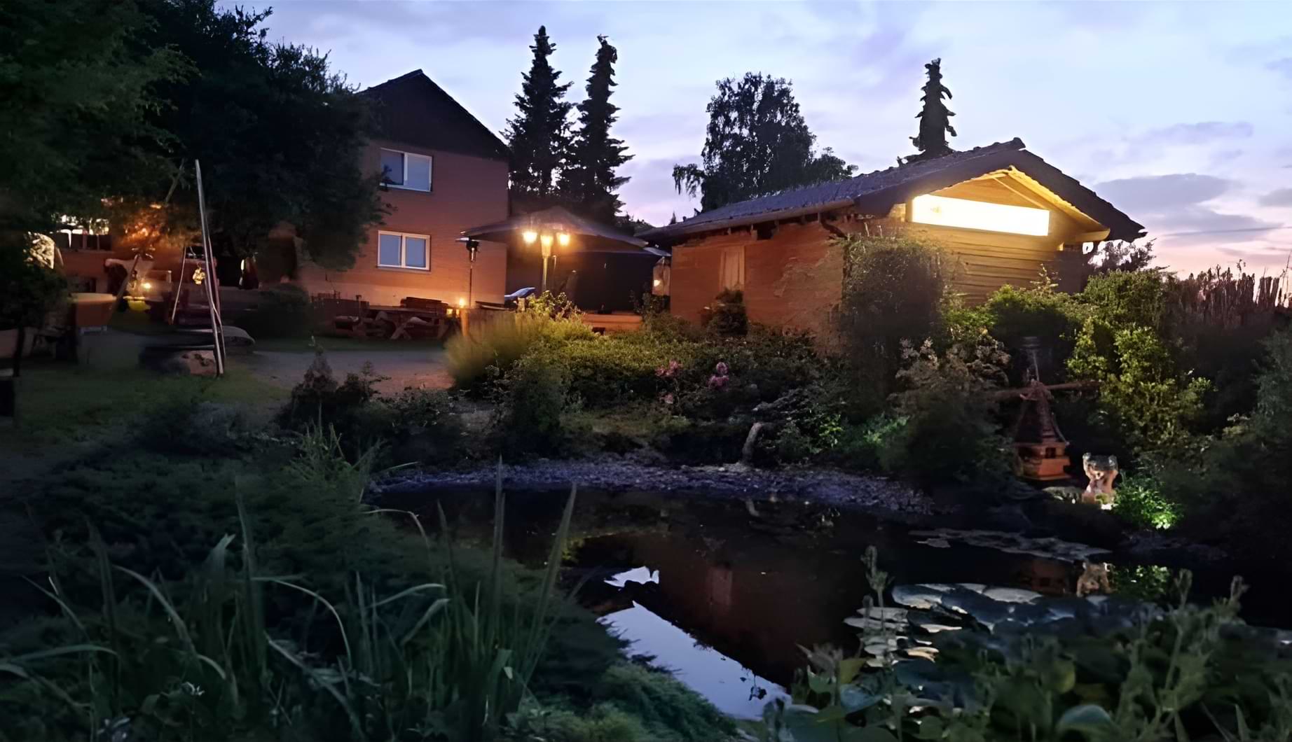 Der Garten von Hotel & Pension Haus Dewenter | Lichtenau